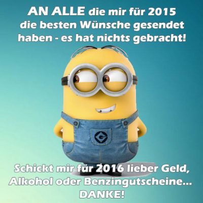 Minions Jahresrückblick auf 2015 minions.ch