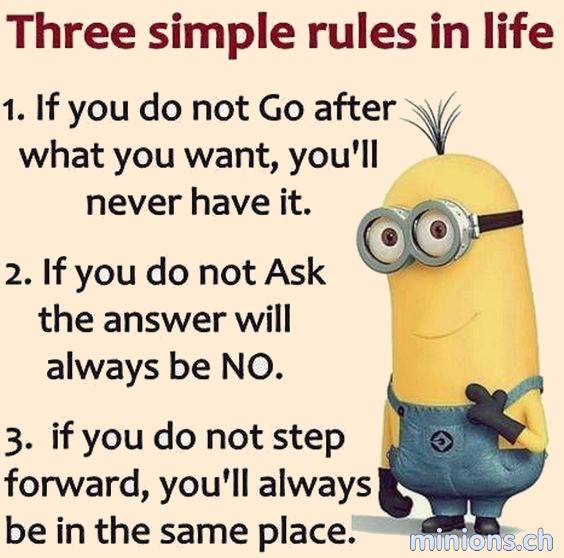 3 Simple Rules in Life