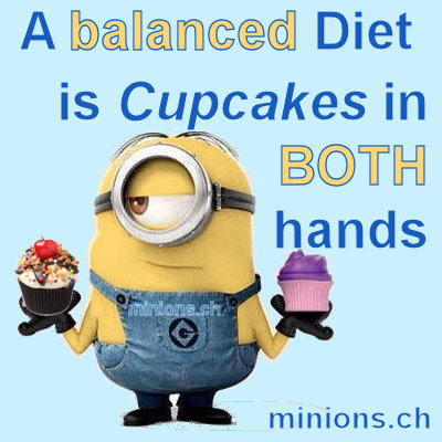 A balanced diet – by minions